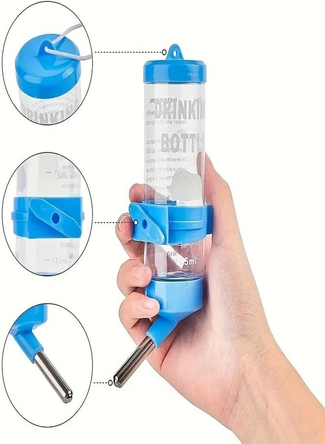 VAYINATO® 1 Pcs Hamster Plastic (125 ML, Random Color) Water Bottle Dispenser Automatic Feeding Bottle for Hamster Guinea Pig Rabbit Small Animals Pet Drinking Bottles by Petzlifeworld - Image 3